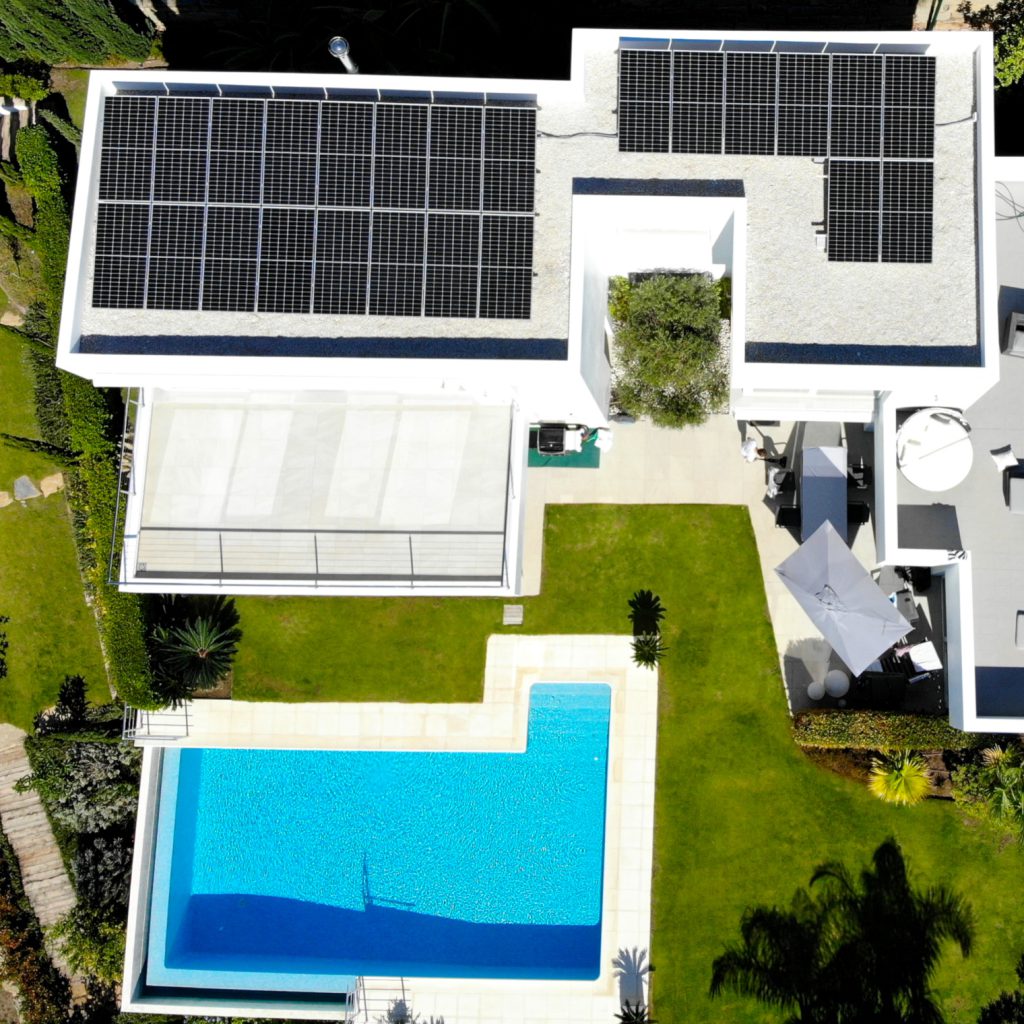 Placas solares en la Costa del Sol